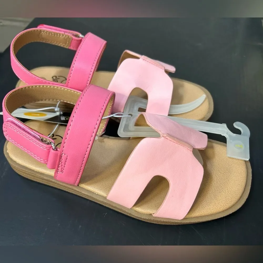 Art Class Pink and Light Pink Kids Sandals